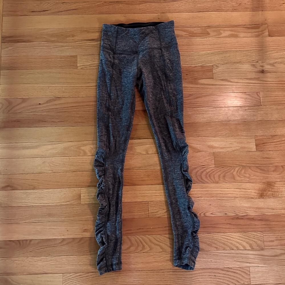 Lululemon High Waisted Scrunch Ankle Leggings